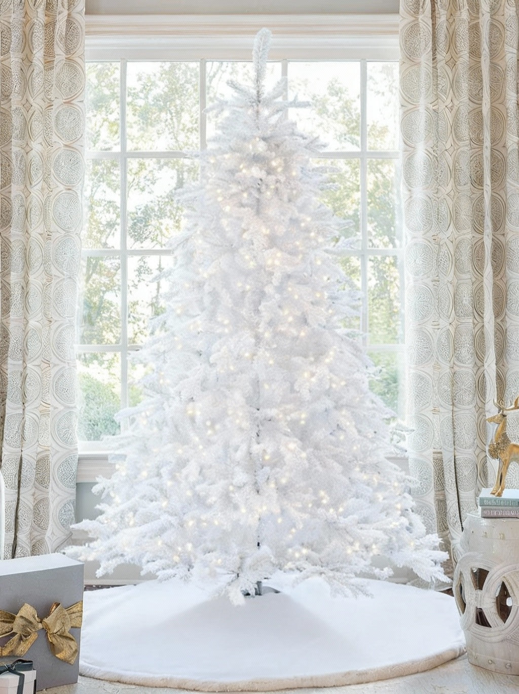 Snow White Tree & LED