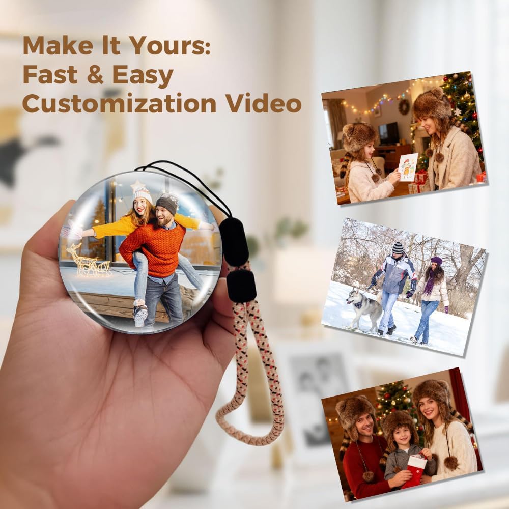 3D Crystal Ball Video Player – Personalized Memory Sphere