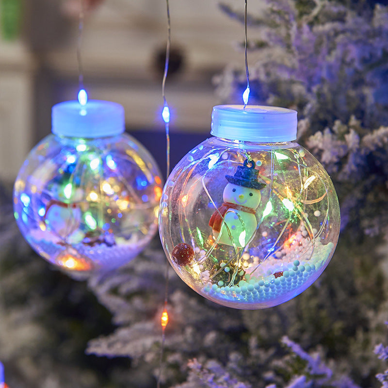 10 Multicolor LED Christmas Curtain Lamp String