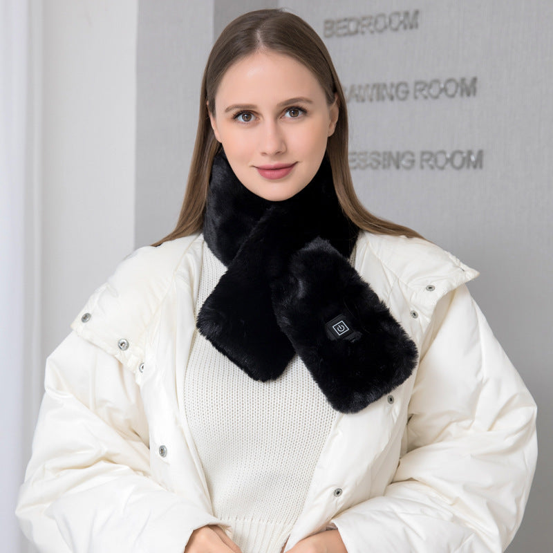 USB Heated Scarf | Electric Neck Wrap for Pain Relief