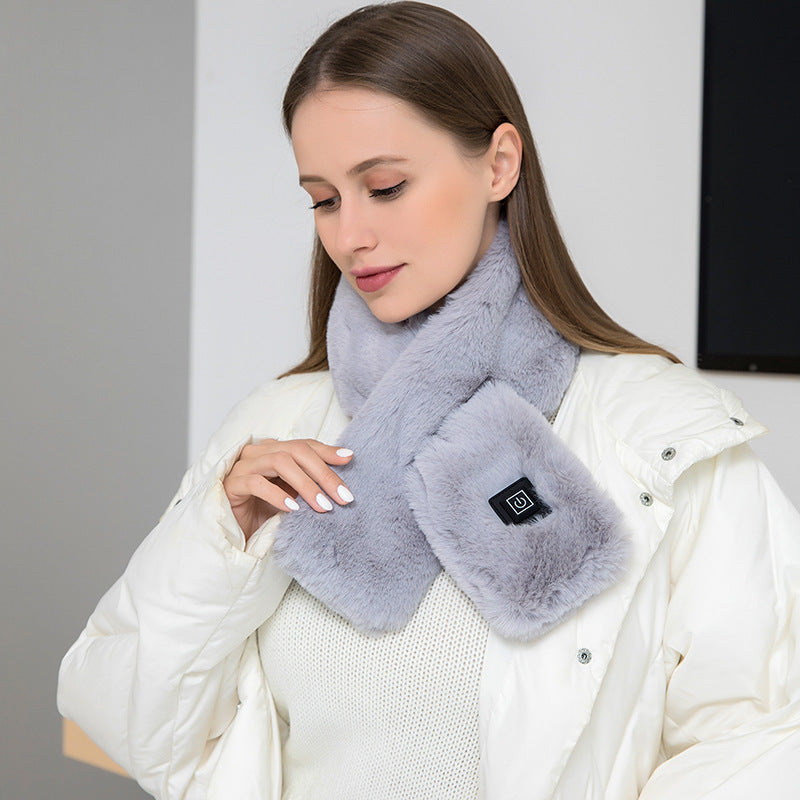 USB Heated Scarf | Electric Neck Wrap for Pain Relief